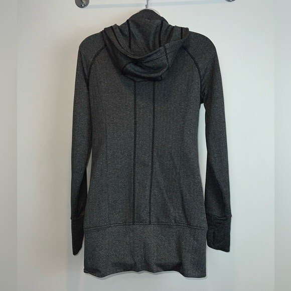 Mondetta Chevron Full Zip Long Workout Yoga Jacket S - Picture 6 of 12